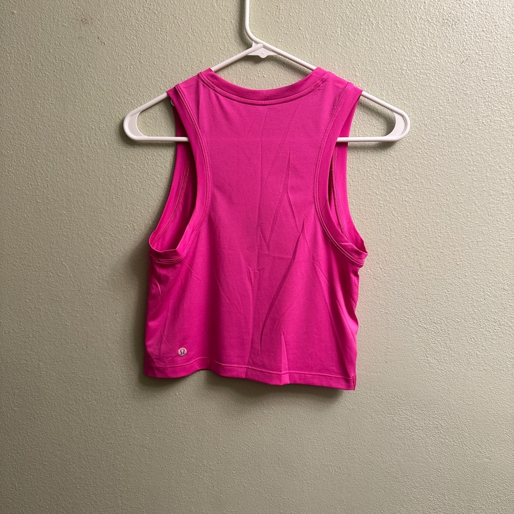 Lululemon Lightweight Tank Top Size 4 Hot Pink - Picture 2 of 7